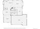Detailed floorplan of the second story showcasing the kitchen, living room, and garage layout at 5131 Netherland St, Denver, CO 80249