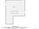 Detailed floorplan of the second story showcasing the kitchen, living room, and garage layout at 5131 Netherland St, Denver, CO 80249