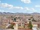 Aerial view of home with mountain backdrop at 4611 S Queen St, Littleton, CO 80127