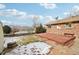 Backyard deck with mountain views at 4611 S Queen St, Littleton, CO 80127