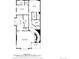 Third floor plan features primary bedroom, two additional bedrooms, and laundry room layout at 344 Saint Paul St, Denver, CO 80206