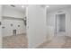 Laundry room with washer, dryer hookups, and extra shelving at 889 Crest St, Lochbuie, CO 80603
