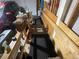 Garage space featuring ramp and storage area, ideal for accessibility and organization at 9798 Grove St, Westminster, CO 80031