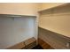 Walk-in closet with shelving and shoe storage, ready for organization at 9798 Grove St, Westminster, CO 80031