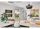 Open kitchen with stainless steel appliances, modern white cabinets, and natural light from window at 4781 S Grant St, Englewood, CO 80113