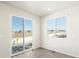 Bright dining area with sliding glass door leading to backyard at 1927 S Coolidge Way, Aurora, CO 80018