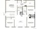 Second floor floor plan showcasing the bedrooms, bathrooms, loft, walk-in closet, and laundry room at 11096 Endeavor Dr, Parker, CO 80134