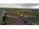 Overhead shot of the community with a golf course in the background at 1761 S Buchanan Cir, Aurora, CO 80018