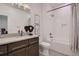 Modern bathroom with soaking tub and updated vanity at 388 E Orchard Rd, Centennial, CO 80121