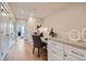 Bright home office with built-in desk and ample storage at 388 E Orchard Rd, Centennial, CO 80121