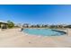 The community pool, surrounded by lounge chairs, is the perfect place to relax and enjoy a refreshing swim at 19 S 45Th Ave, Brighton, CO 80601