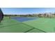 A community tennis court provides residents with a fun way to stay active and enjoy the outdoors at 19 S 45Th Ave, Brighton, CO 80601