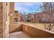 Outdoor balcony area with wrought iron railing offering neighborhood views at 9550 Firenze Way, Highlands Ranch, CO 80126