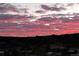 Beautiful sunset illuminating a tranquil mountain range at 3378 Shoveler Trl, Castle Rock, CO 80104