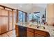 Kitchen featuring granite countertops and stainless steel sink at 748 Ridgeside Dr, Golden, CO 80401