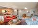 Inviting living room with an open floor plan, showcasing natural light and comfortable seating at 2309 E Floyd Pl, Englewood, CO 80113