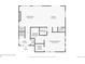 Main floor plan featuring a living room, kitchen, primary bedroom, and bathrooms at 2592 Sweet Wind Ave, Castle Rock, CO 80109
