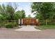Community bird watching area with benches and information at 928 Cimarron Dr # C, Lafayette, CO 80026