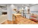 Bright studio with hard surface floors and multiple work areas with storage at 7064 E 2Nd Ave, Denver, CO 80220