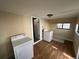 Functional laundry room with washer, dryer, and ample space at 1129 2Nd Ave, Longmont, CO 80501