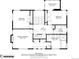 Second-floor plan featuring bedrooms, bathrooms, and primary bedroom suite at 1827 N Bellaire St, Denver, CO 80220