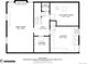 Basement floor plan with Gathering room, laundry, storage, and electrical room at 1827 N Bellaire St, Denver, CO 80220