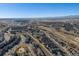 Wide aerial view of a residential community at 410 Smith Cir, Erie, CO 80516