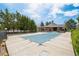 Condo community pool closed for the season and covered with a pool cover at 5745 W Atlantic Pl # 104, Lakewood, CO 80227