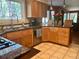 Stylish kitchen features granite countertops, stainless steel appliances, and ample cabinet space at 85 S Sherwood Gln, Monument, CO 80132