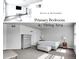 Relaxing main bedroom with sitting area, neutral tones, and great natural light at 22441 E Chenango Dr, Aurora, CO 80015