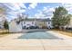 Community pool covered for the winter months offers a convenient recreation amenity for residents at 3281 S Estes St, Lakewood, CO 80227