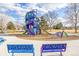 Playground area equipped with slides and climbing structures offers a fun and safe place for children to play at 3281 S Estes St, Lakewood, CO 80227
