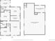 Detailed floor plan showcasing the layout of the home, including the kitchen, living room, and bedrooms at 4166 N Yates St, Denver, CO 80212