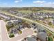Aerial view of a neighborhood at 6827 Leilani Ln, Castle Rock, CO 80108
