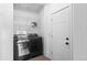 Modern washer and dryer units in this laundry room add convenience at 652 Verdos Dr, Elizabeth, CO 80107
