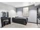 Small basement bedroom with twin bed at 1381 Mariposa Dr, Denver, CO 80221