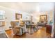 Cozy living room with hardwood floors, comfortable seating, and natural light at 111 S Eaton St, Lakewood, CO 80226