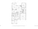 First floor floorplan featuring beds, baths, kitchen, and garage at 12938 Bridge View Ln, Parker, CO 80134