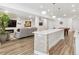 Open basement layout with living, bar, and billiards areas, great for entertaining at 547 Scrubjay Cir, Castle Rock, CO 80104
