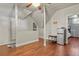Bonus room featuring hardwood floors and a mini fridge at 1160 York St, Denver, CO 80206