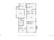 Floor plan of the second floor featuring bedrooms, bathrooms, closets, and a balcony at 1160 York St, Denver, CO 80206