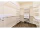 Walk-in closet featuring ventilated shelving and ample hanging space at 15625 Carob Cir, Parker, CO 80134