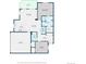 Detailed floor plan illustrating the layout of the house, including room dimensions at 1640 Aspen Meadows Cir, Federal Heights, CO 80260