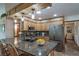Well-appointed kitchen with granite counters and stainless appliances at 767 Tenderfoot Dr, Larkspur, CO 80118