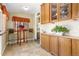 Charming breakfast nook with wood cabinets and a cozy spot to enjoy morning coffee at 3182 W 29Th Ave, Denver, CO 80211