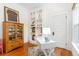 Bright home office features hardwood floors, built-in shelves at 3182 W 29Th Ave, Denver, CO 80211
