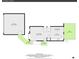 Detailed floorplan showcasing the layout of the living room, kitchen, garage, patio, porch and deck at 598 Arden Cir, Highlands Ranch, CO 80126