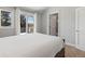 Bright bedroom with natural light, mountain views, and ensuite bathroom access at 112 Illinois Gulch Rd # 6, Breckenridge, CO 80424