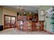 Community kitchen with a breakfast bar and ample cabinetry at 17497 Nature Walk Trl # 101, Parker, CO 80134