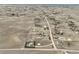 Expansive aerial view showcases the home's location in a sparsely populated community at 2845 Cherry Way, Parker, CO 80138